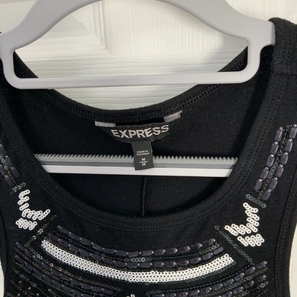 Black Bodycon Dress Express - Picture 4 of 11